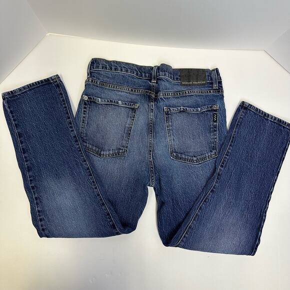 Modern American La Fayette Narrow Jeans Size 29 Made in USA - Picture 2 of 9